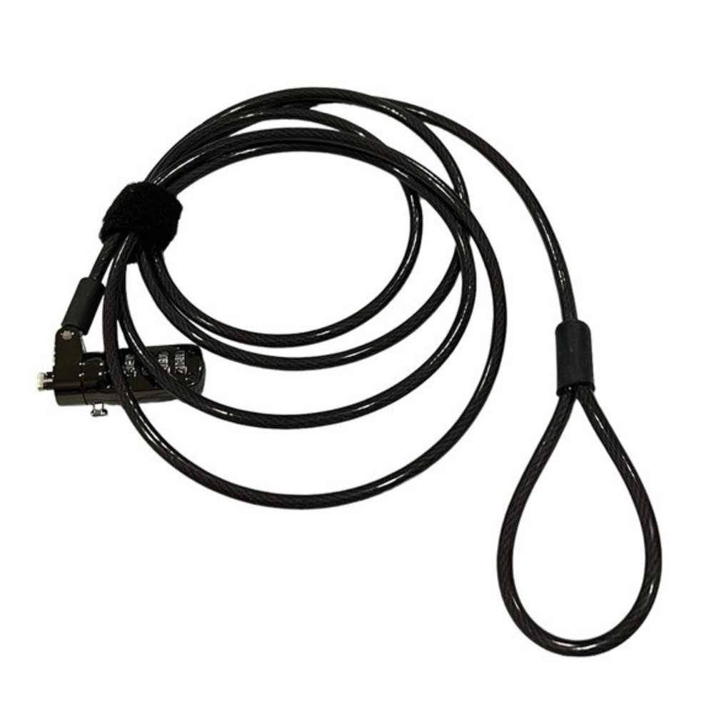 Bodyguard Digit Password Steel Security Cable Lock For Laptop Black Brand New